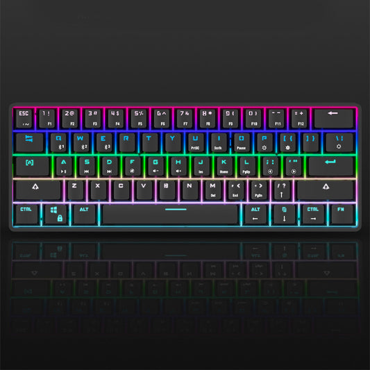 Wireless Bluetooth Keyboard Colorful PBT Keycaps Mechanical Keyboard